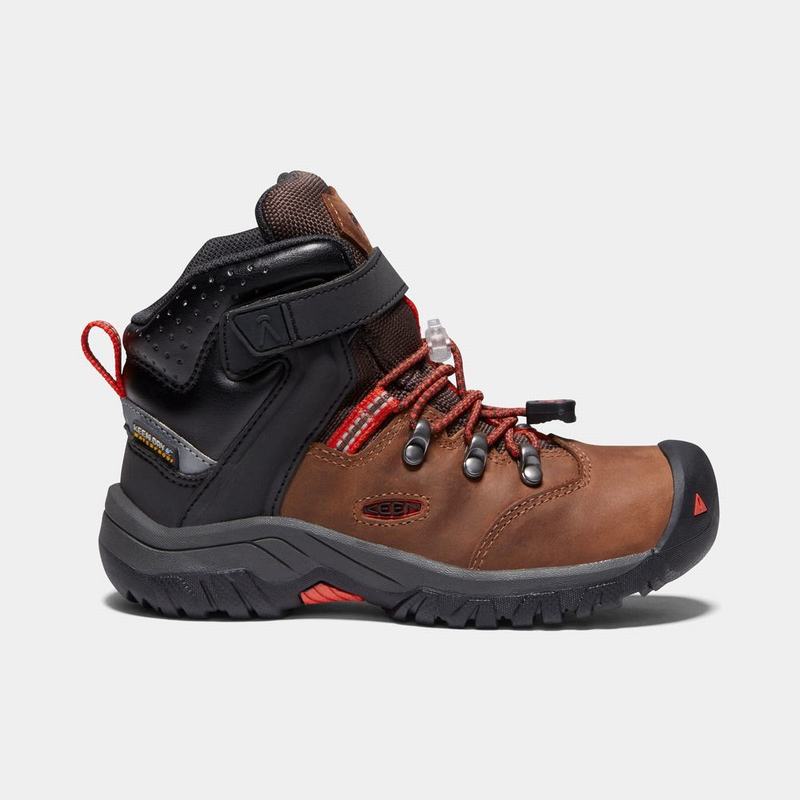 Keen Torino II Waterproof - Çocuk Kar Botu - Kahverengi/Siyah - Turkey (289164KDG)